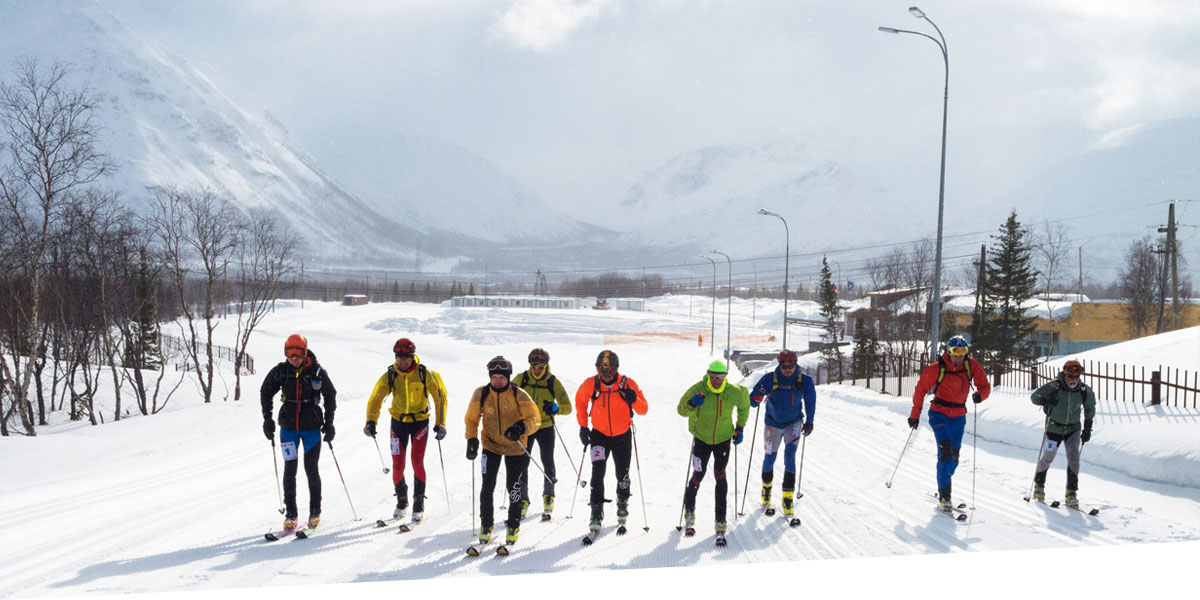 Первая российская длинная гонка по ски-альпинизму
