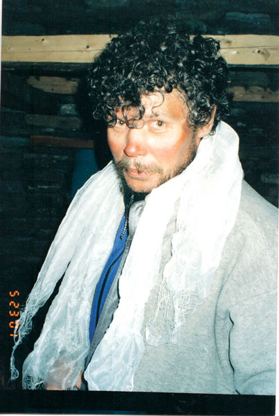 Сергей Ковалёв после восхождения на Манаслу, 2001 год