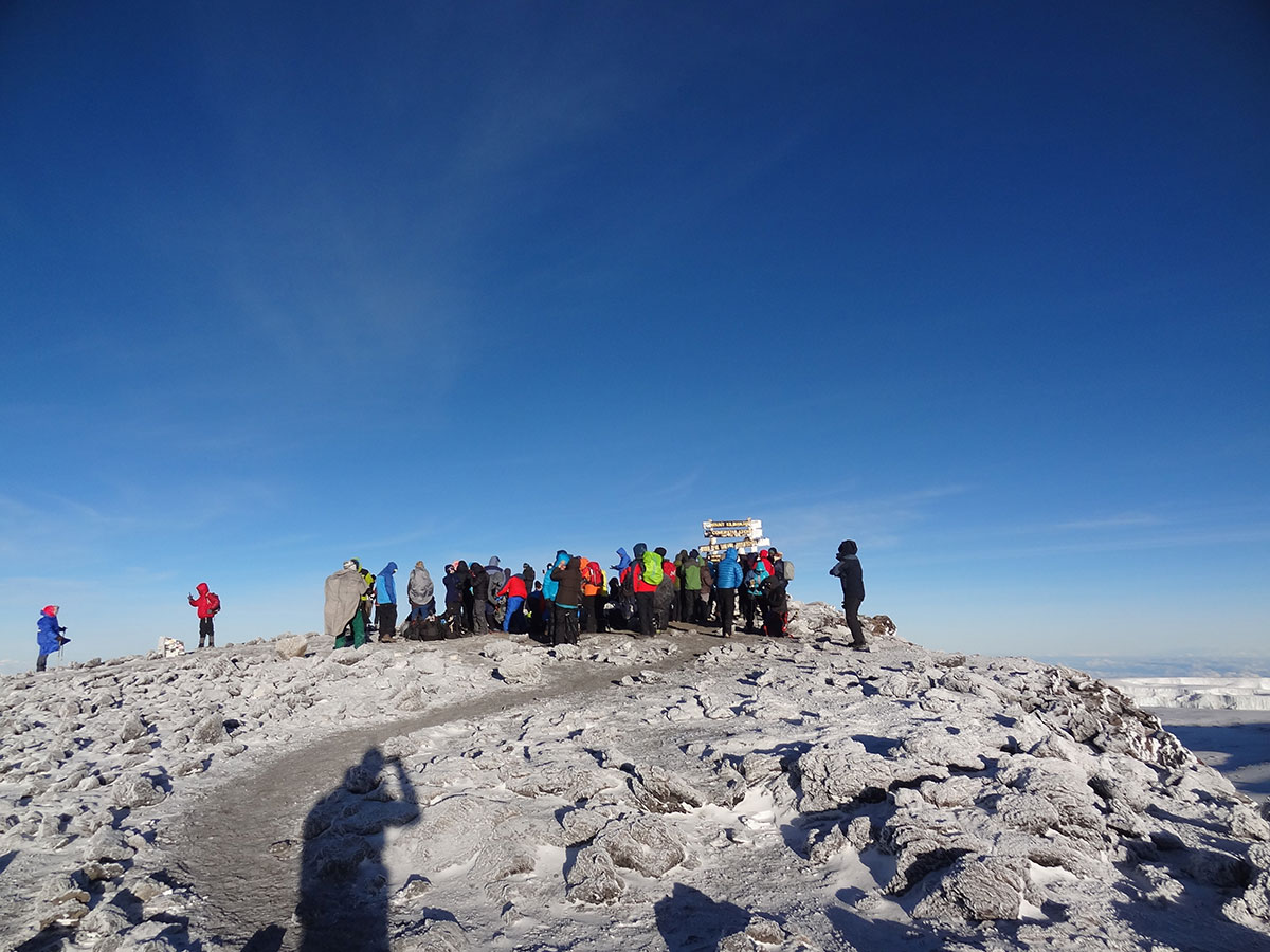 Новый год на вершине Килиманджаро 