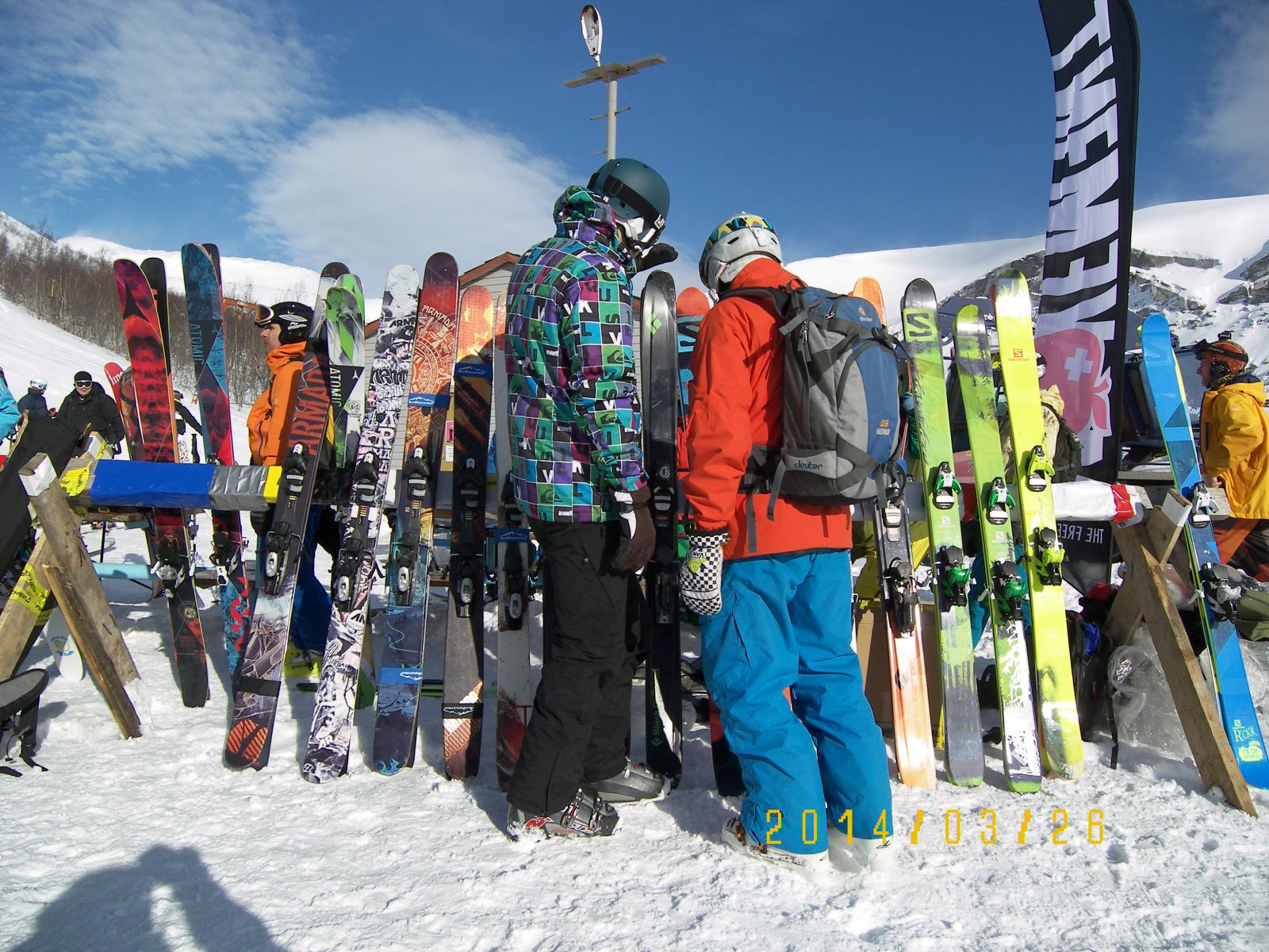 Мультитесты лыж по фрирайду в Кировске
