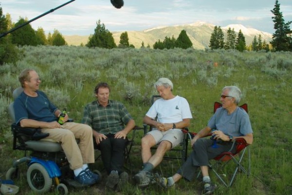Джефф Лоу, Майкл Кеннеди, Джордж Лоу и Джим Донини. Встреча в июле 2010 года.