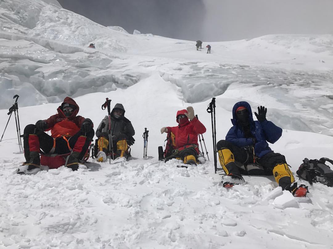 Команда АльпИндустрии - участники экспедиции Эверест-2017