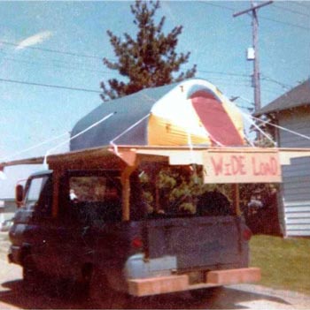 В 1973 году Ларри Пенберти решил протестировать новую горную палатку MSR Mountain Tent.