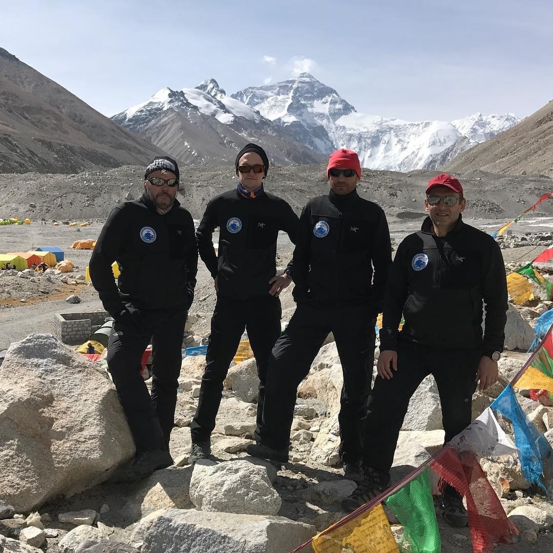 Участники экспедиции АльпИндустрии «Эверест-2017»