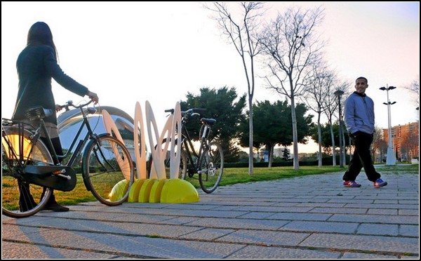 Самые необычные велосипедные парковки мира