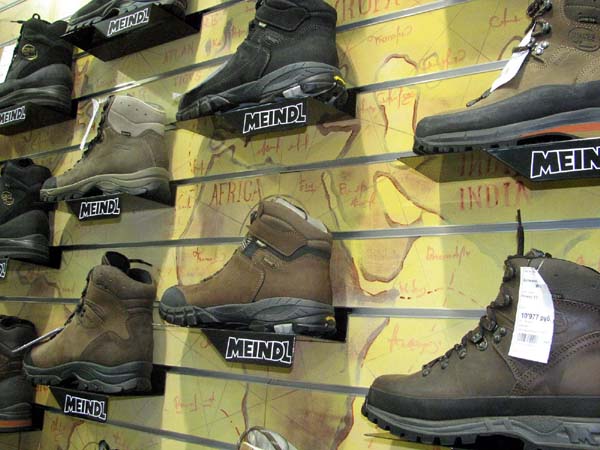 Фирменный отдел обуви Meindl в магазине «АльпИндустрия-Краснодар»!