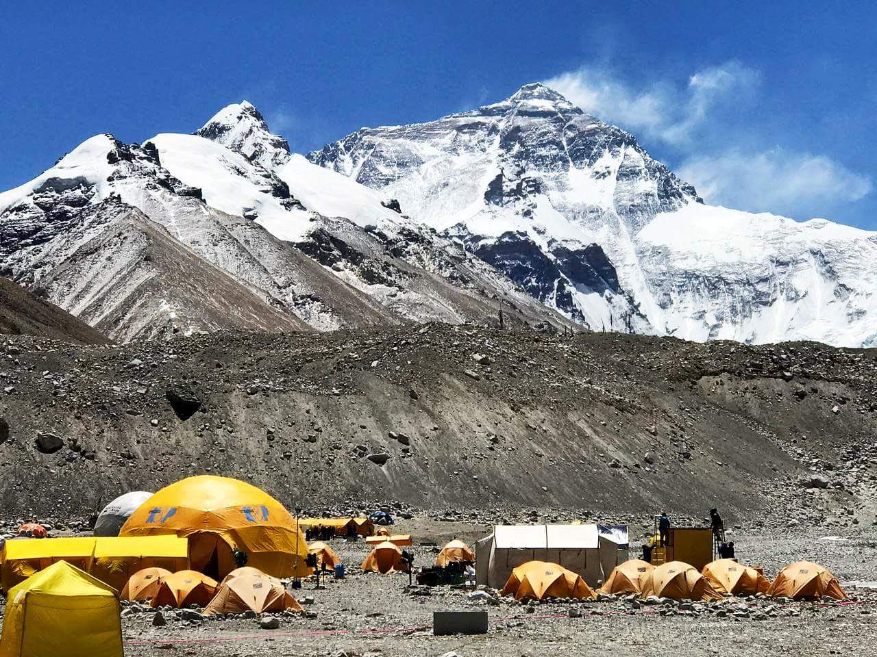 Эверест-2017: базовый лагерь