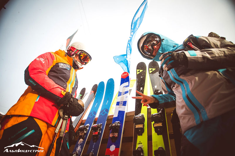 Тесты лыж в Шерегеше от АльпИндустрии