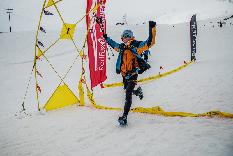 Финиш на Red Fox Elbrus Race