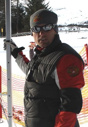  старший тренер еврокубковой сборной России по сноуборду в параллельных дисциплинах Евгений Пронашко