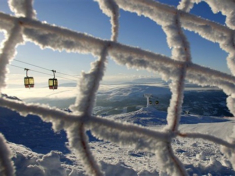 Альпийские склоны, покрытые настоящим снегом, можно видеть все реже. Фото: AP