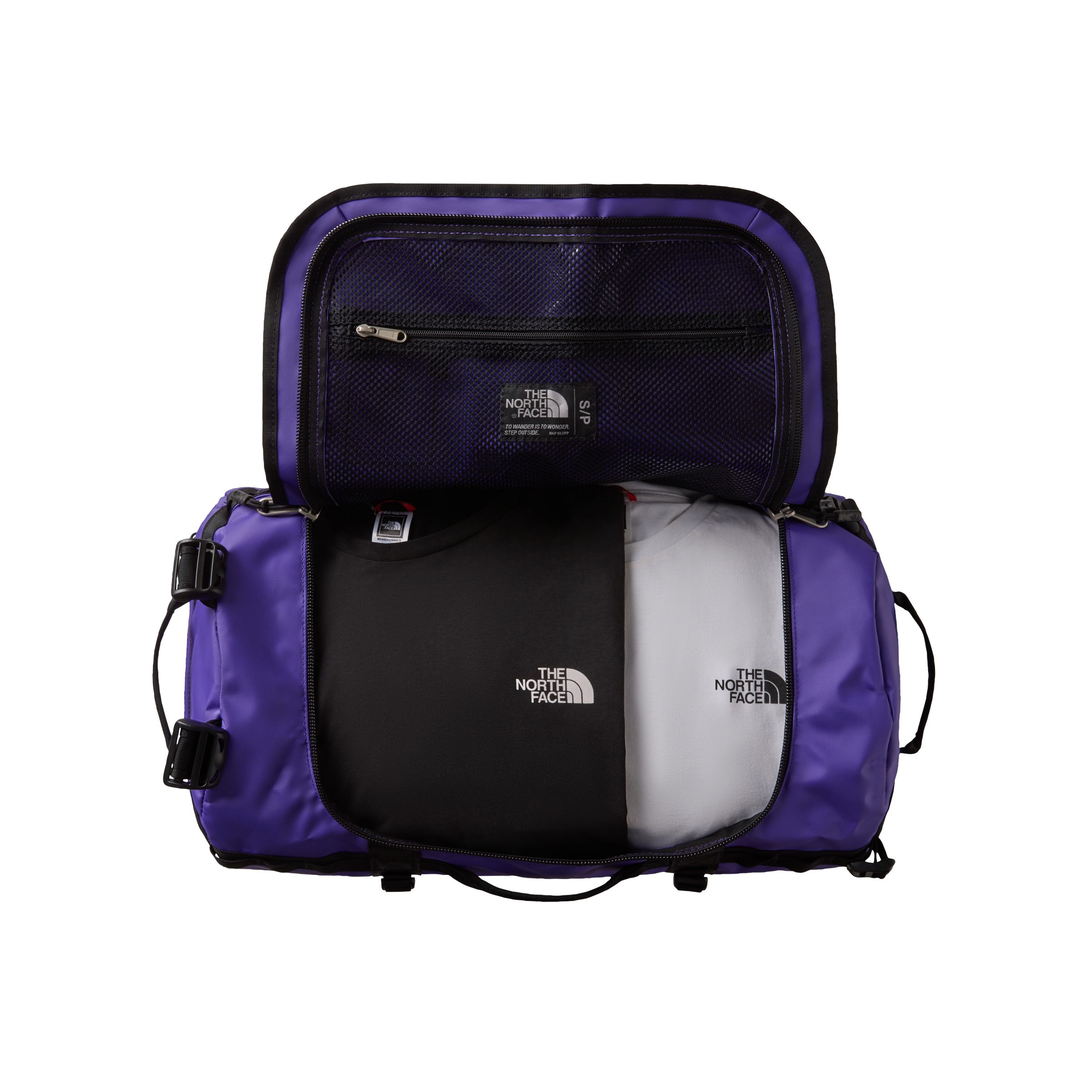 North face base camp duffel purple on sale