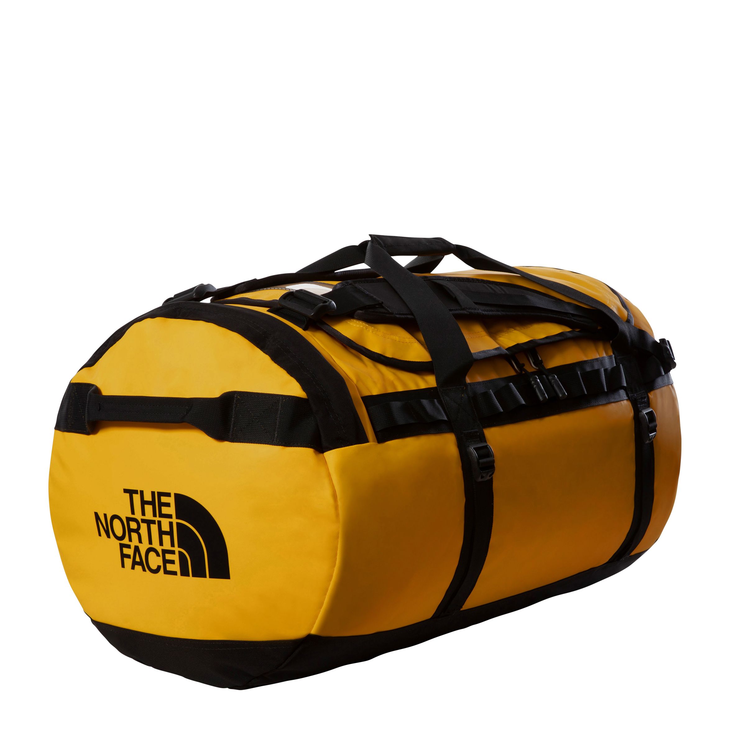 North face duffel yellow on sale