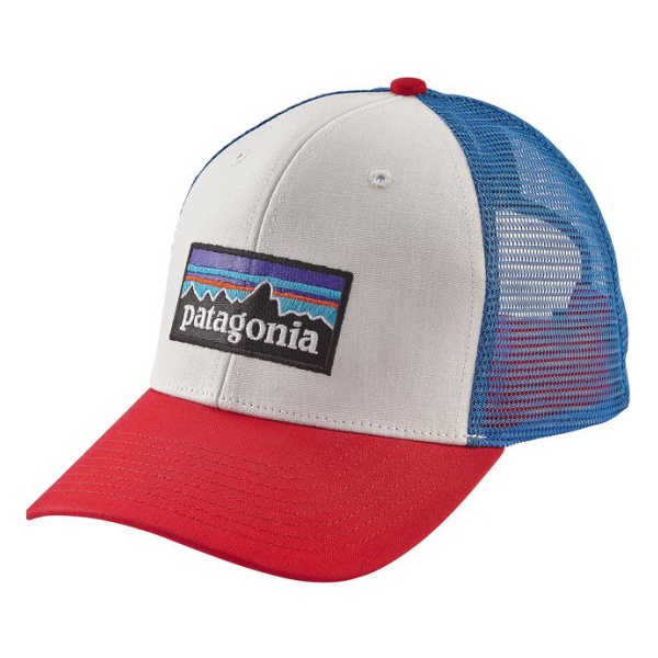 Кепка Patagonia Patagonia P6 Trucker Hat белый ONE
