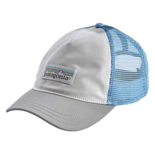 Patagonia Patagonia Pastel P-6 Label Layback Trucker Hat женская белый ONE