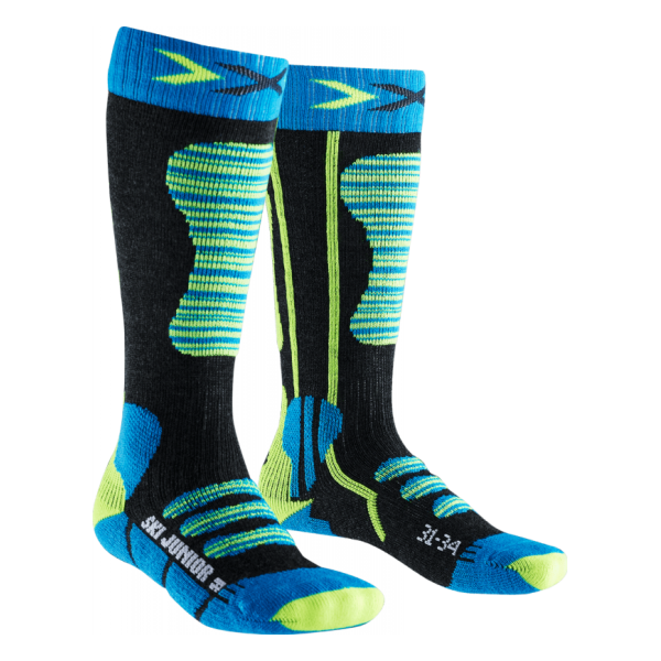 Носки X-Socks Ski Jiunior детские X100097, цвет синий