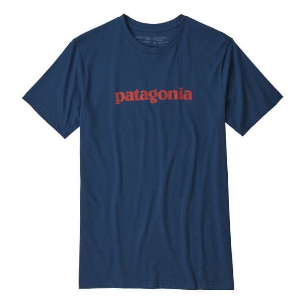 Patagonia Patagonia Text Logo Organic T-Shirt