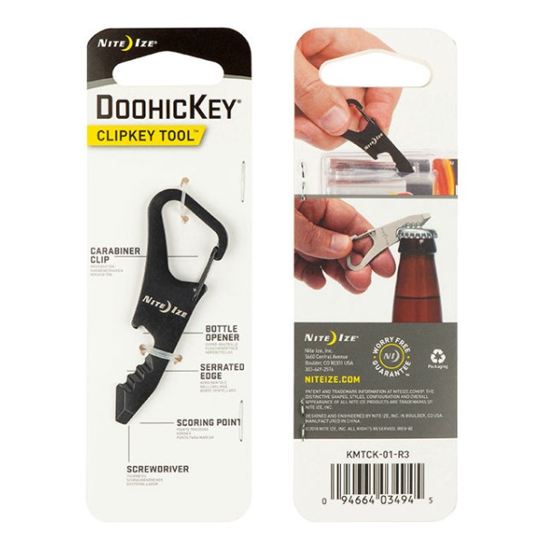 Инструмент карманный Nite Ize Doohickey Clipkey черный KMTCK-01-R3