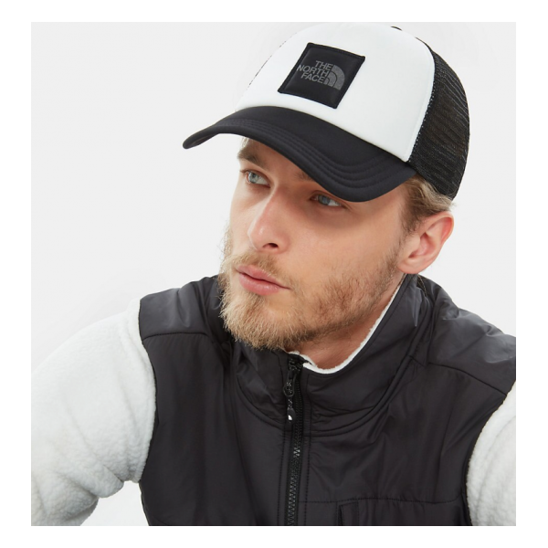 The north face sale logo trucker cap