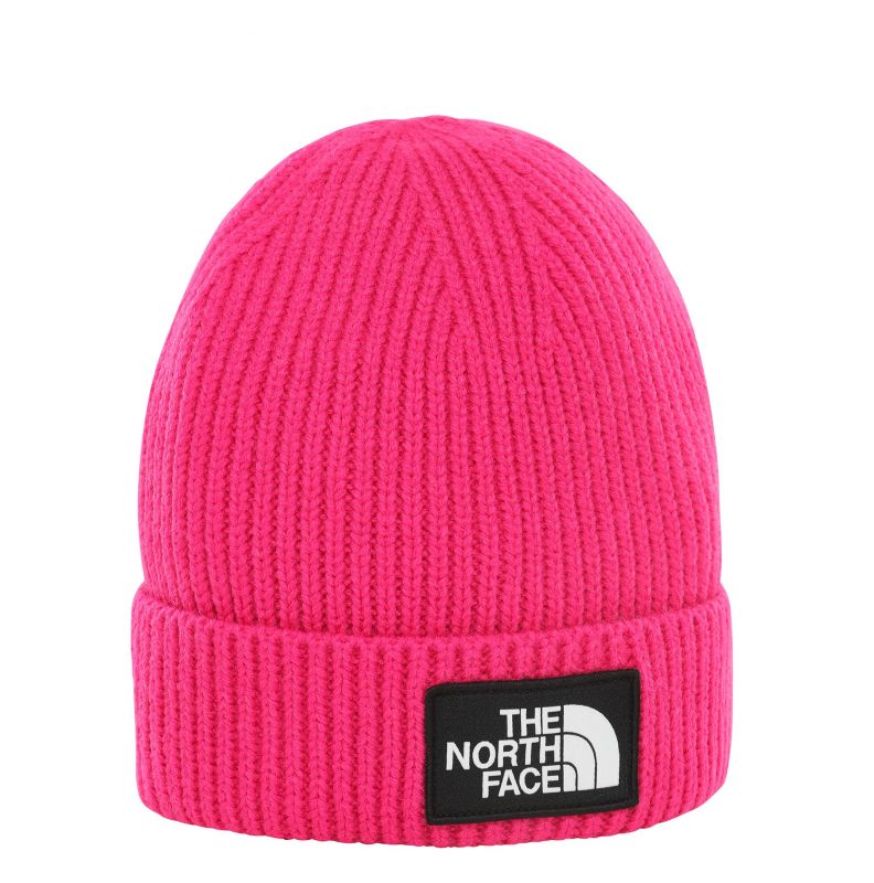 The North Face The North Face Y Box Logo Cuff Beanie детская розовый ONE