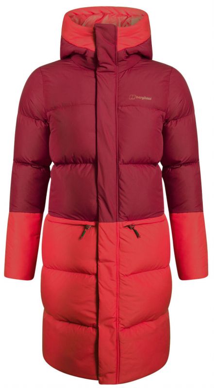 Куртка Berghaus Combust Reflect Long женская 4A000779, цвет темно-красный - фото 1