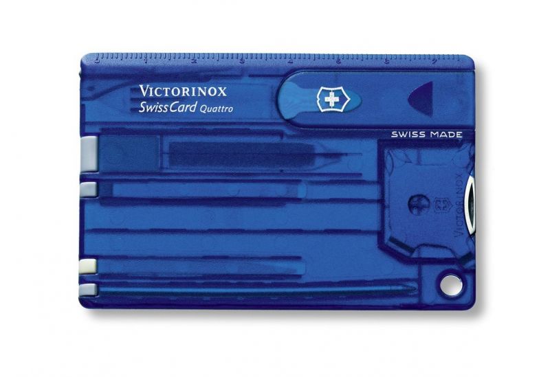 Victorinox Швейцарская Victorinox SwissCard Quattro синий