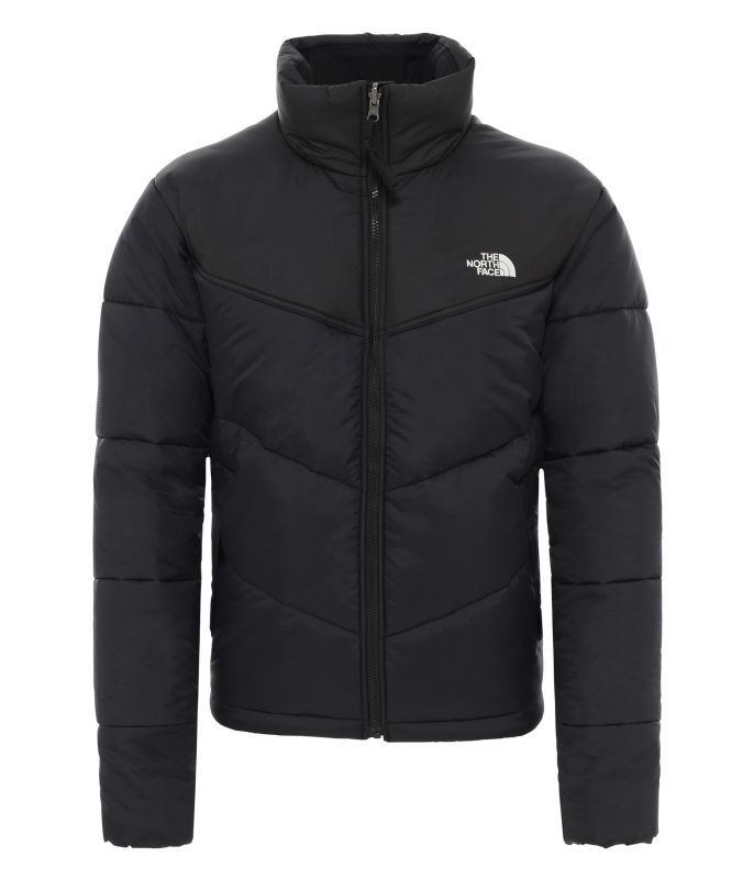 north face black and green fleece