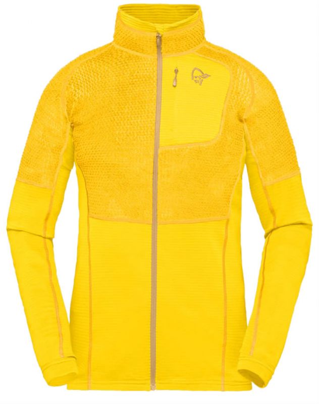 Куртка Norrona Lyngen Alpha 90 женская 2047-18, цвет желтый
