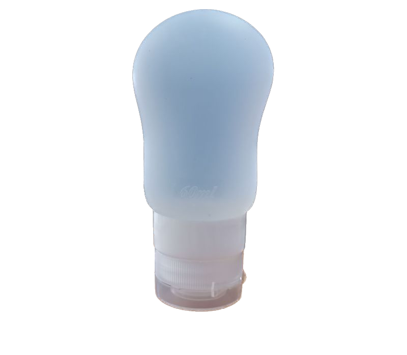 Бутылочка силиконовая Universal для хранения жидкостей 60МЛ SILBOTUNI - фото 1
