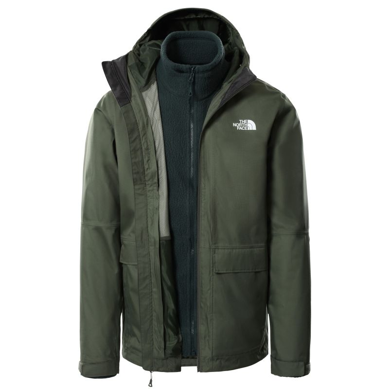 Куртка The North Face New Fleece Inner Triclimate TA5IBN, цвет темно-зеленый - фото 1