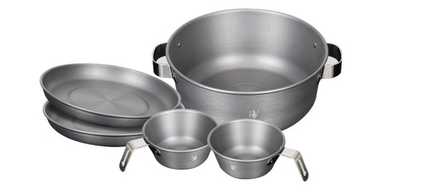 Набор посуды Fire-Maple Gourmet Set из анодированного алюминия 2 персоны серый 1.7Л Gourmet Set