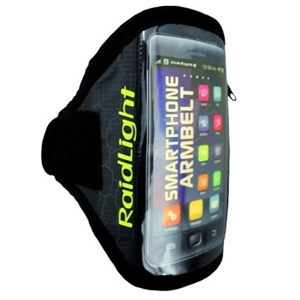 Сумка-держатель нарукавная для телефона Raidlight Smartphone Armbelt XL черный XL GRGMB12