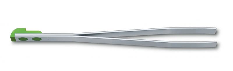 Пинцет Victorinox малый для перочинных ножей зеленый 45ММ A.6142.4.10 - фото 1
