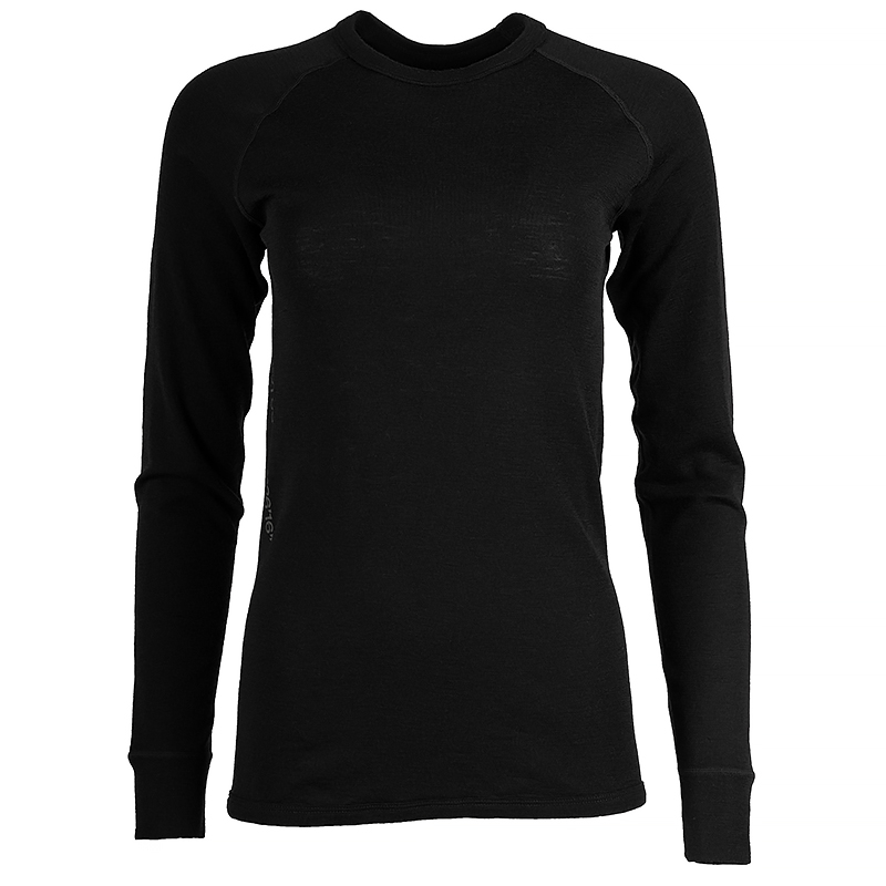 Футболка Goraa Elbrus Wool женская Wtop-01, цвет черный - фото 1