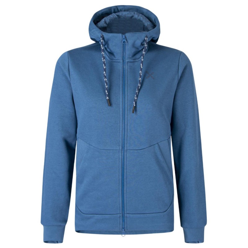 Толстовка Montura Alsea Sweater женская MMAC31W, цвет синий - фото 1
