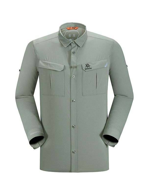 Рубашка Kailas Beyond Wind Shirt KG2315101, цвет серый