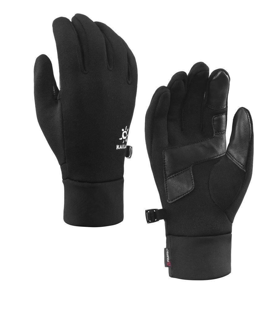 Перчатки Kailas Polartec Stretchy Fleece KM2364103, цвет черный