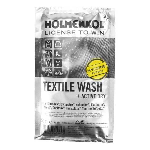 HOLMENKOL Holmenkol для мембранных тканей Textile Wash Sachet 50 50ML